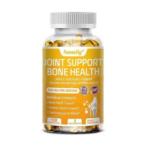 Supporto Per Le Articolazioni Salute Delle Ossa + Calcio E Vitamina D3 (120 Capsule) Articolazioni, Ossa, Muscoli, Salute Delle Articolazioni, Sistema Immunitario-image