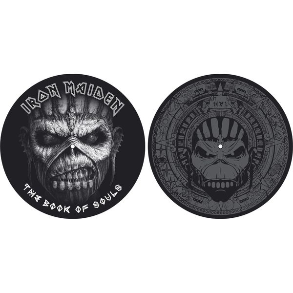 Iron Maiden - Tappetino Per Giradischi 2-Pack RO14964 (Taglia Unica) (Nero)-image