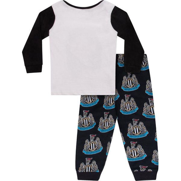 Newcastle United Fc - Pigiama "Future Captain"" Con Pantaloni Lunghi Per Bambino GF978 (68) (Nero)"-image
