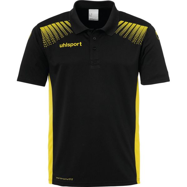Uhlsport Goal Polo Uomo Nero/Giallo Lime S-image