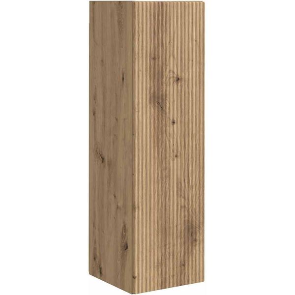 Syfax™ Mobile Tv Da Parete Rovere Artigianale 30 X 31 X 100 Cm-image