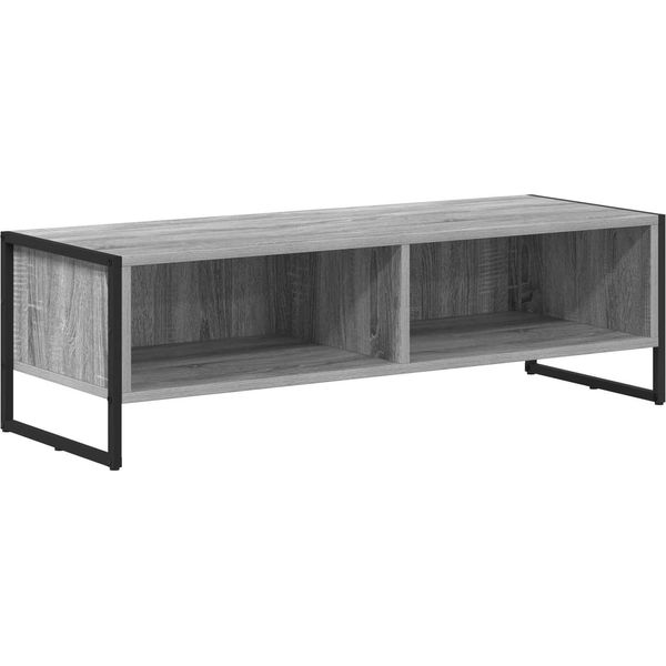 Syfax™ Mobile Tv Grigio Sonoma 100 X 36.5 X 30.5 Cm Legno Multistrato-image