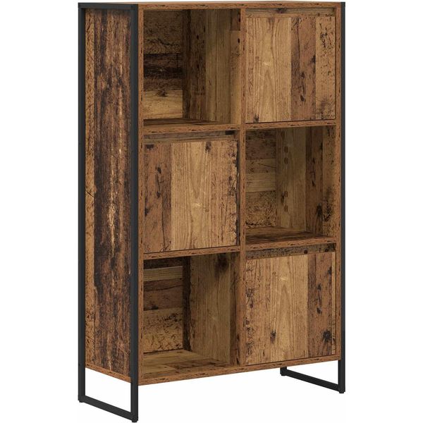 Syfax™ Armadio Per Libri Legno Vecchio 68 X 30 X 108.5 Cm-image