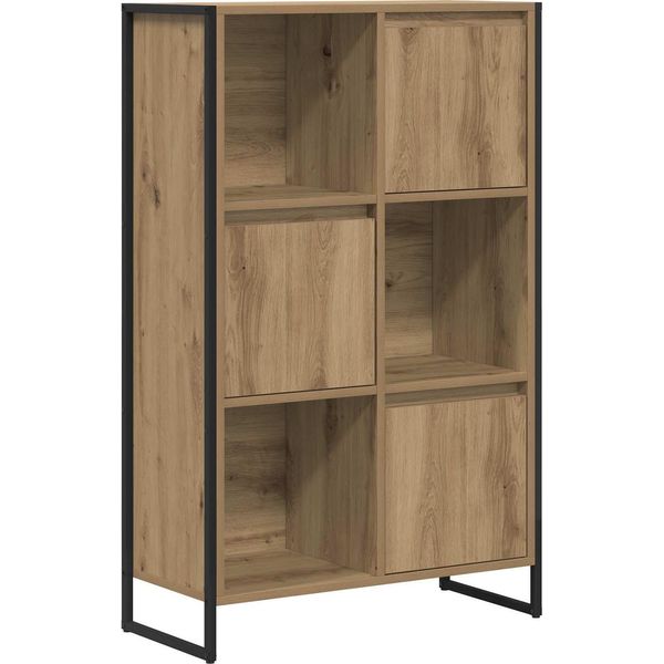 Syfax™ Armadio Per Libri Rovere Artigianale 68 X 30 X 108.5 Cm-image