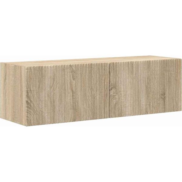Syfax™ Mobile Tv Da Parete Sonoma 98 X 31 X 29,5 Cm Legno Multistrato-image