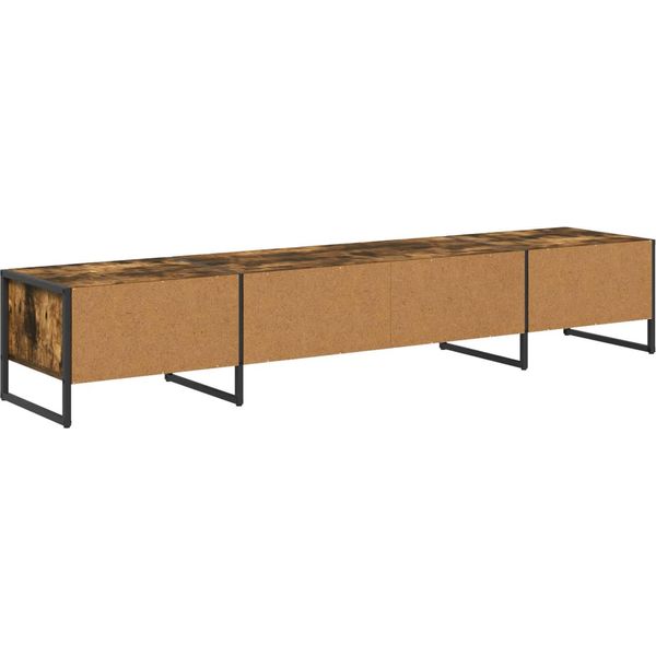 Syfax™ Mobile Tv Quercia Fumosa 170,5 X 36 X 30,5 Cm Legno Multistrato-image