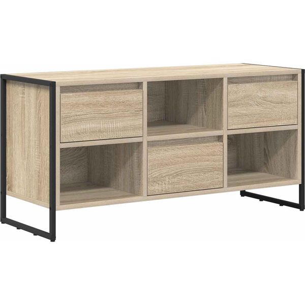 Syfax™ Mobile Tv Sonoma 100 X 36 X 49,5 Cm Legno Multistrato-image