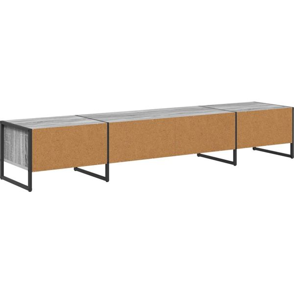 Syfax™ Mobile Tv Grigio Sonoma 170,5 X 36 X 30,5 Cm Legno Multistrato-image