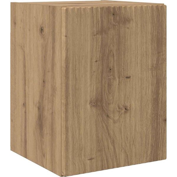 Syfax™ Mobile Tv Da Parete Rovere Artigianale 30 X 31 X 40 Cm-image