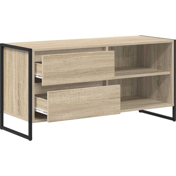 Syfax™ Mobile Tv Sonoma 100 X 36 X 49,5 Cm Legno Multistrato-image