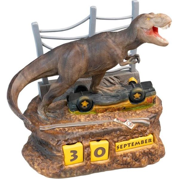 Grupo Erik Jurassic Park Calendario Perpetuo 3D Marrone Marrone Taglia Unica-image