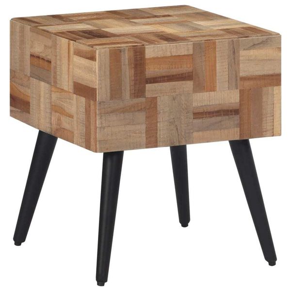 Syfax™ Tavolino 40X40X45 Cm Teak Massello Di Recupero-image