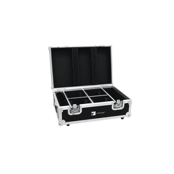 Roadinger Flightcase 4X Akku TL-3 Trusslight Quickdmx Mit Ladefunktion (31005126)-image