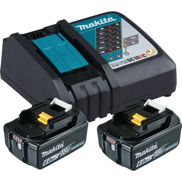 Batteria Ricaricabile Makita Kit Di Alimentazione 18 V / 6,0 Ah 18V - Li-Ion - 6 Ah-image