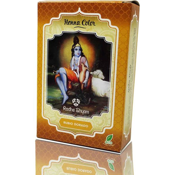 Henné Rubio Dorado Polvo Radhe 100G-image