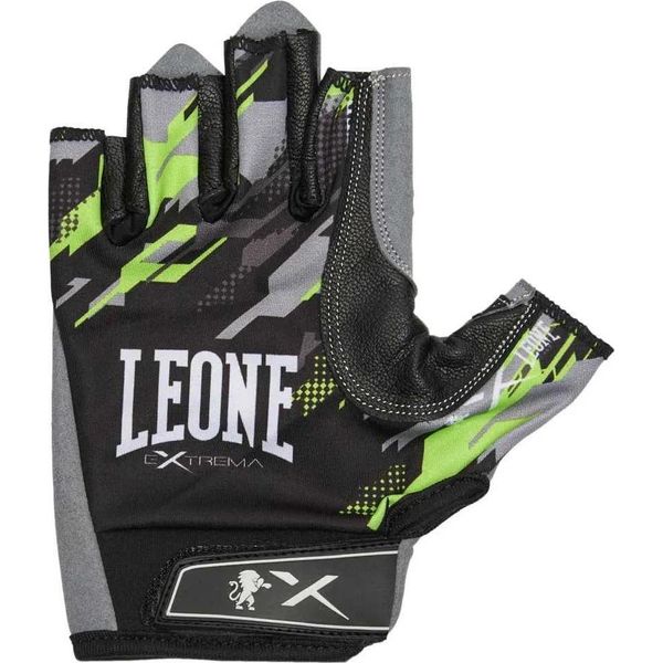 Leone1947 Guanti Da Allenamento Per Sollevatori Nero S-M Uomo,Donna Nero S-M-image