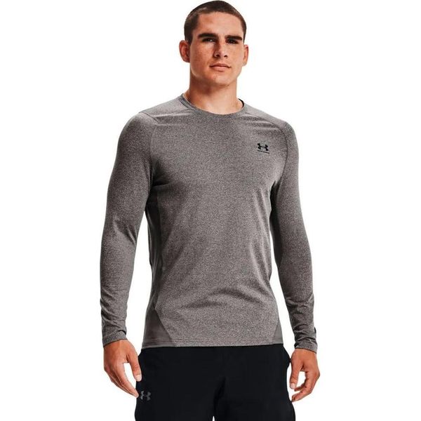 Under Armour Coldgear Armour Fitted Crew Langarm-T-Shirt Grau Xs / Regular Herren Xs-image