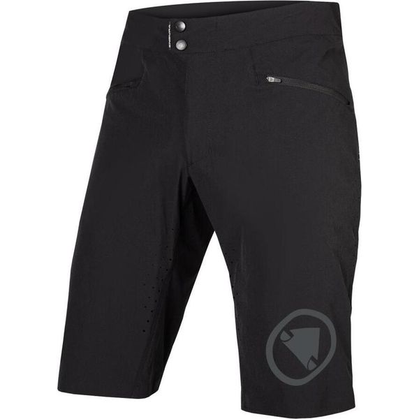 Pantaloncini Endura Singletrack Lite E8103 Standard Fit - Uomo, Larghi, Sfoderati, Vestibilità Standard, Neri - Taglia M-image