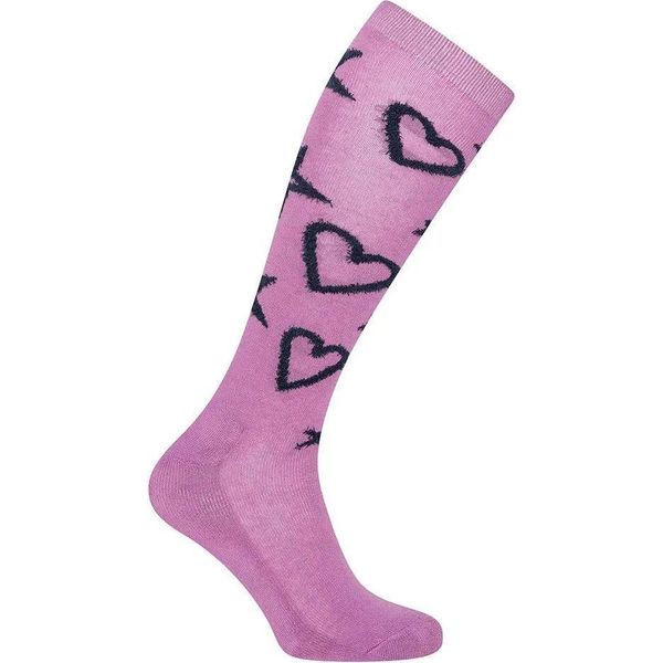 Imperial Riding Cosy Hearts Calze Lunghe Da Donna Rosa Eu 35-38 Da Donna Rosa Eu 35-38-image