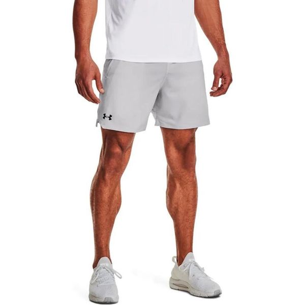Pantaloncini Under Armour Ua Vanish Woven 6In - Grigio Halo, GrößE:Xs-image