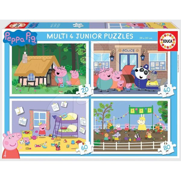 Educa - Set Di Puzzle Per Bambini Peppa Pig, Multicolore (18645) Educa-image