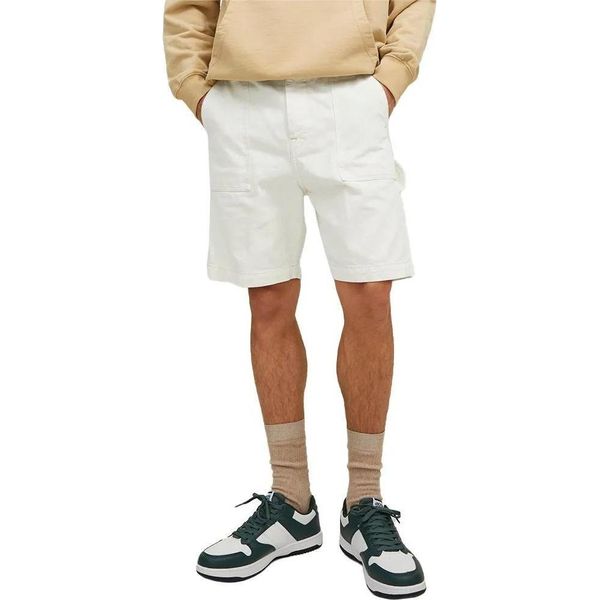Jack And Jones Jeans Pantaloncini Cargo, Vestibilità Regolare Uomo Beige - M-image