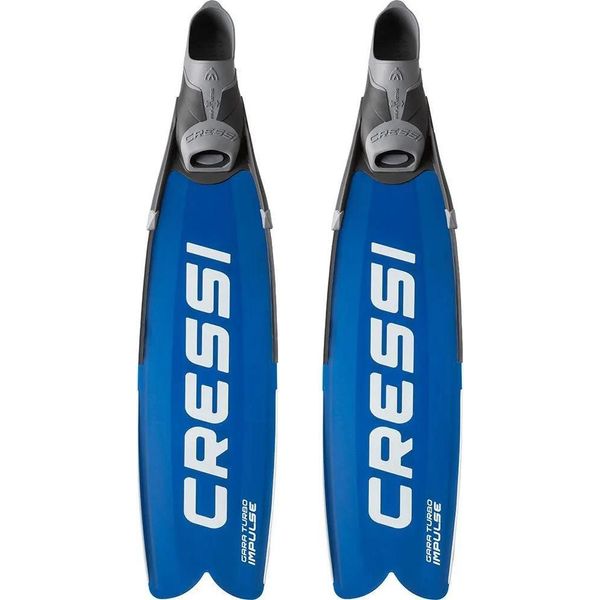 Cressi Gara Turbo Impulse Pinne Subacquee Blu Eu 42-43 Blu Eu 42-43-image