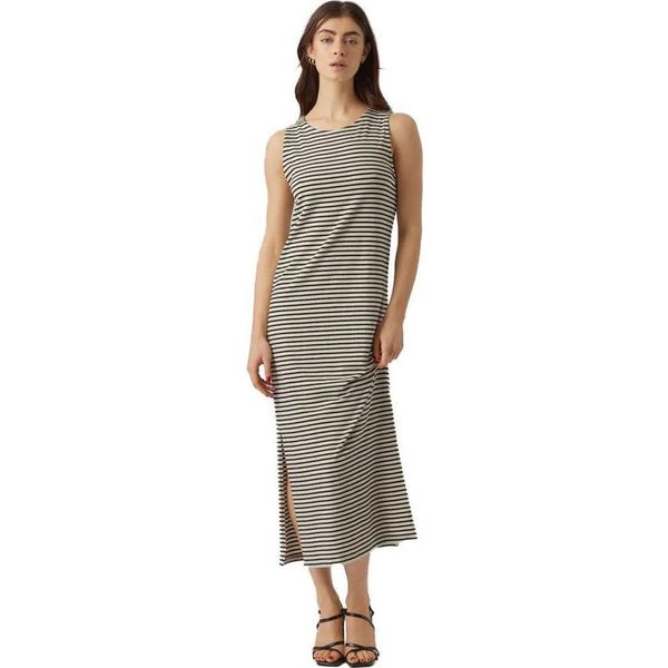 Vero Moda Fiona Abito Lungo Senza Maniche Verde S Donna Verde S-image