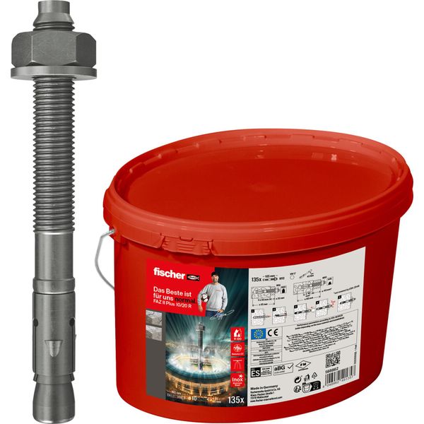Fischer Faz Ii Plus 10/20 R Ancoraggio A Bullone Per Benna-image