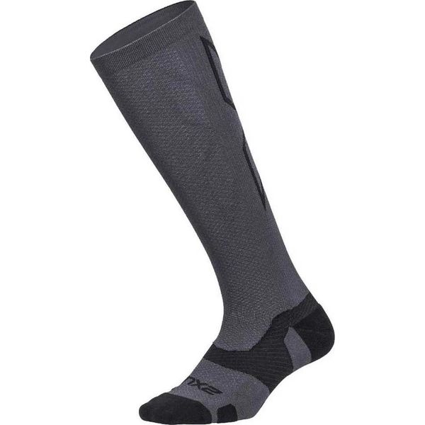 2Xu Vectr Light Cushion 32- Calzini Lunghi 37 Cm Grigio Eu 38-41 1/2 Uomo,Donna Grigio Eu 38-41 1/2-image