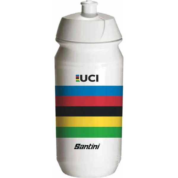 Santini Uci World Champion 500Ml Borraccia Trasparente Taglia Unica-image