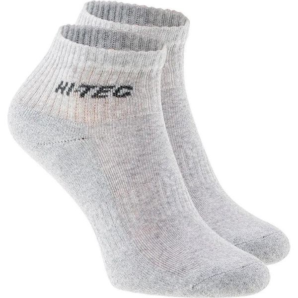 Hi-Tec Quarro Pack Calzini Grigio Eu 44-47 Uomo,Donna Grigio Eu 44-47-image