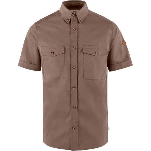 FjäLlräVen ÖVik Air Stretch Camicia A Maniche Corte Marrone S Uomo Marrone S-image