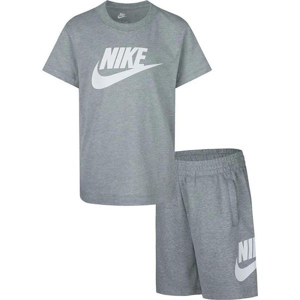 Nike Kids Clu Set Manica Corta Grigio 24 Mesi Bambini,Bambine Grigio 24 Mesi-image