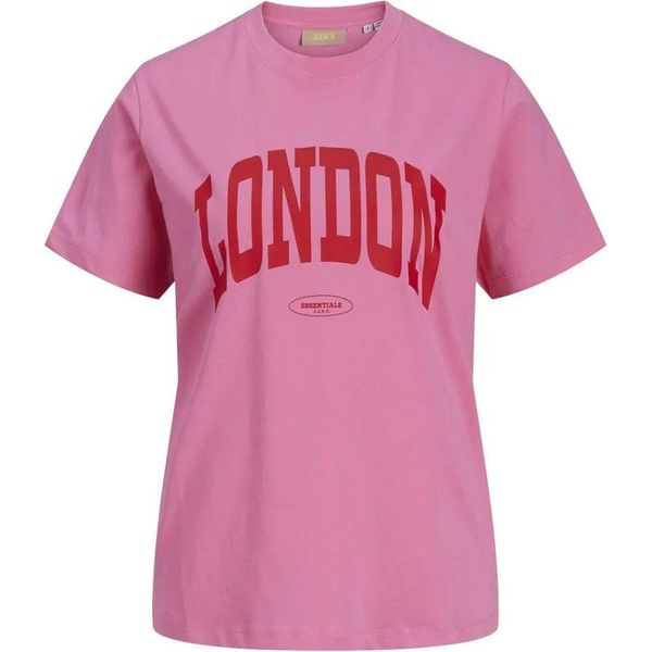 Jack & Jones Merle Reg Jjxx Kurzarm T-Shirt Rosa Xs Damen Rosa Xs-image