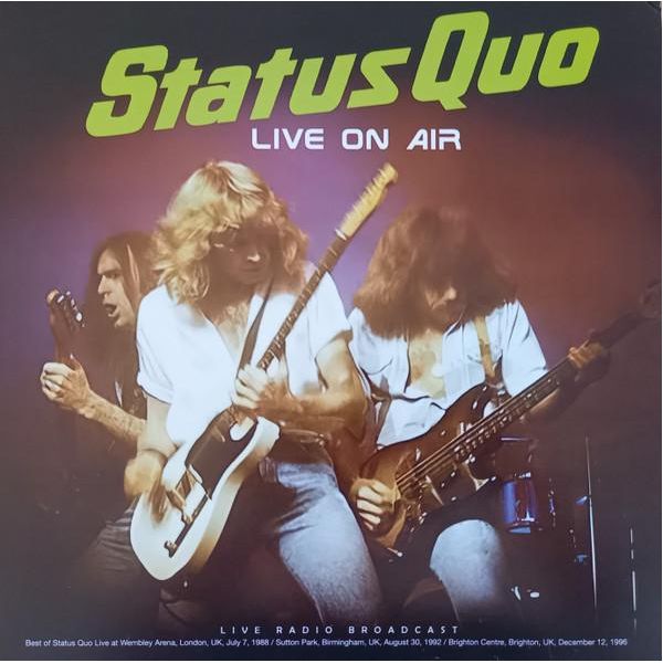 Status Quo: Live On Air (1LP, 2024) Disco Gramofono-image