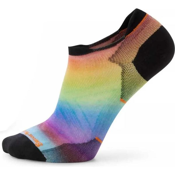 Smartwool Run Zero Cushion Pride Rainbow Print Calzini Corti Multicolore Eu 46-49 Uomo,Donna Multicolore Eu 46-49-image