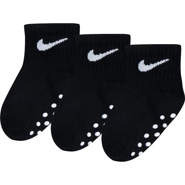 Calzini Nike Core Swoosh Gripper Per Bambini 3 Paia Nero Eu 16-18 1/2 Nero Eu 16-18 1/2-image