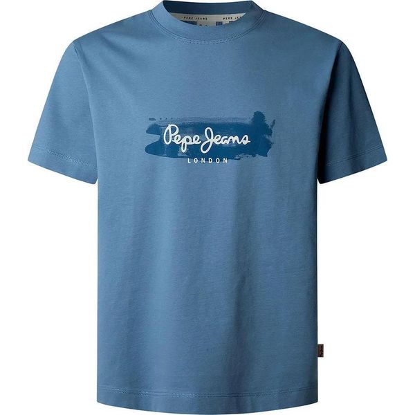 Pepe Jeans Picthon - Maglietta A Maniche Corte Blu M Uomo Blu M-image