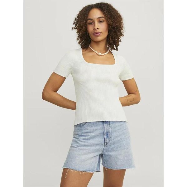 Jack & Jones Sky Jjxx Maglietta A Maniche Corte Beige M Donna Beige M-image