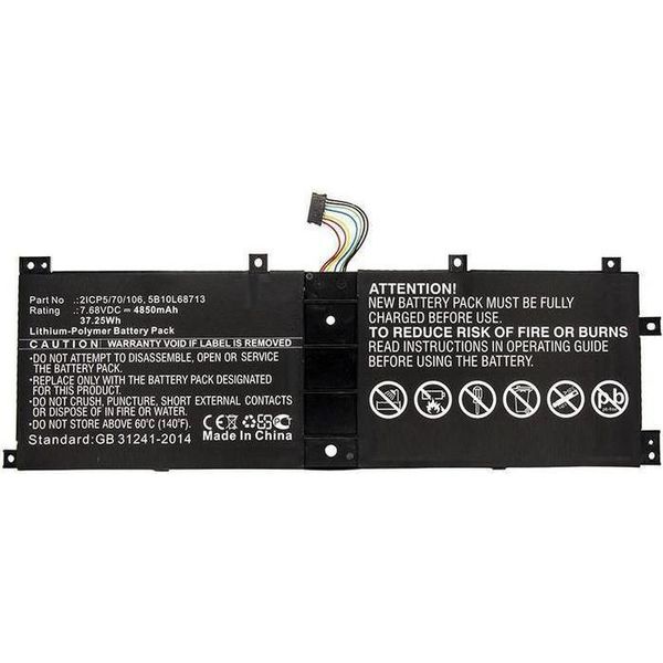 Coreparts Batteria Del Computer Portatile 37WH Li-Pol 7.68V 4.85Ah 5B10L68713 Per-image