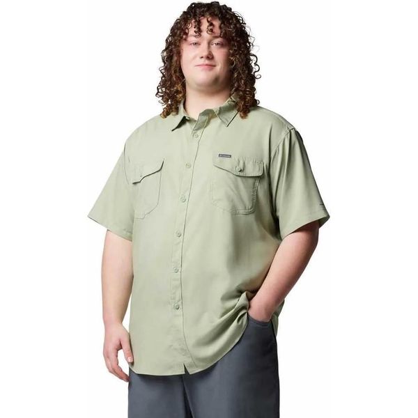 Columbia Utilizer™ Ii Solid Short Sleeve Shirt Verde L Uomo Verde L-image