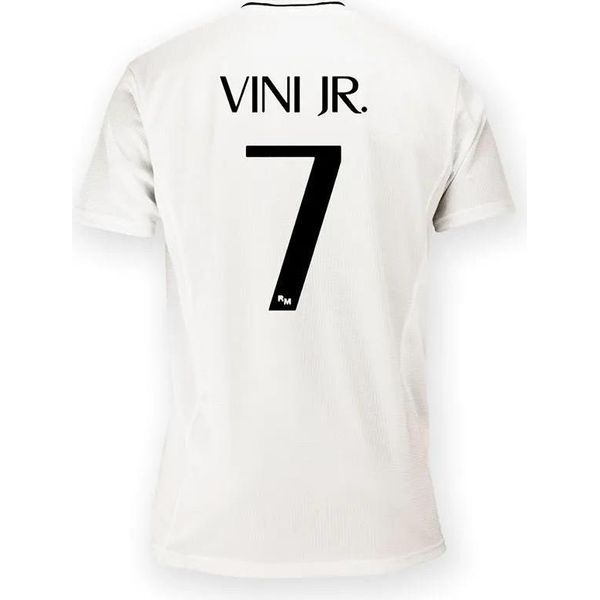 Real Madrid 24/25 Vinicius Home Maglietta Manica Corta Bianco Xl Uomo,Donna Bianco Xl-image
