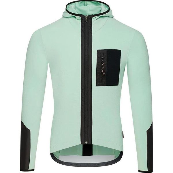 CafÉ Du Cycliste Ingrid Maglia A Maniche Lunghe Verde M Uomo Verde M-image