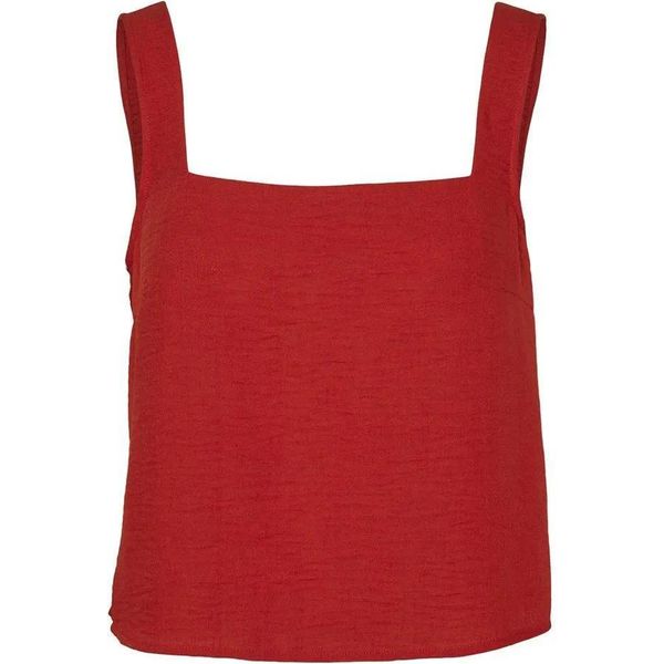 Vero Moda Kita Maglietta Senza Maniche Rosso Xs Donna Rosso Xs-image