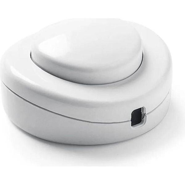 Famatel 4405 Interruttore A Pedale 2A 250V Bianco Taglia Unica-image