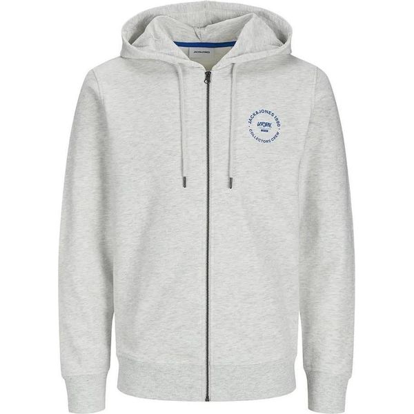 Jack & Jones Simon - Maglia Con Zip Grigio M Uomo Grigio M-image