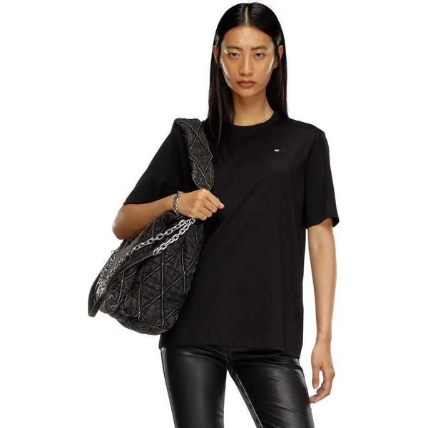 Diesel T Adjust Microdiv Maglietta A Maniche Corte Nero M Uomo,Donna Nero M-image