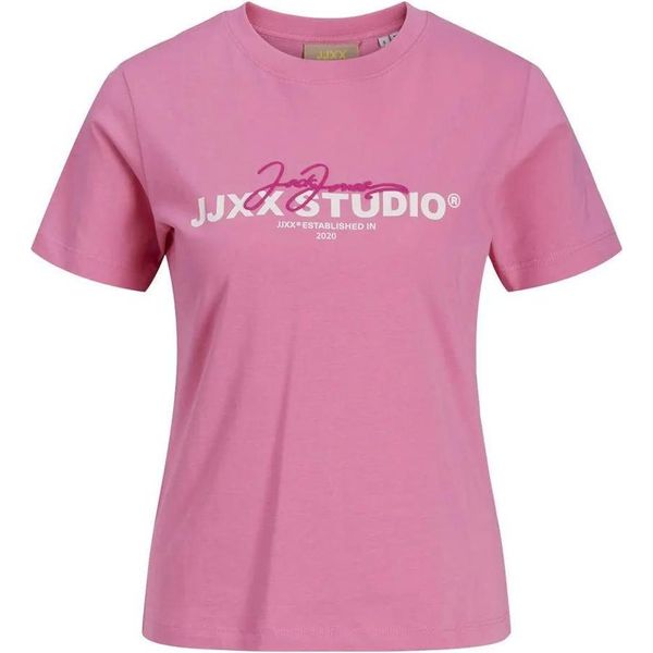 Jack & Jones Jack & Jones Amy Reg Jjxx Maglietta A Maniche Corte Rosa S Donna Rosa S-image