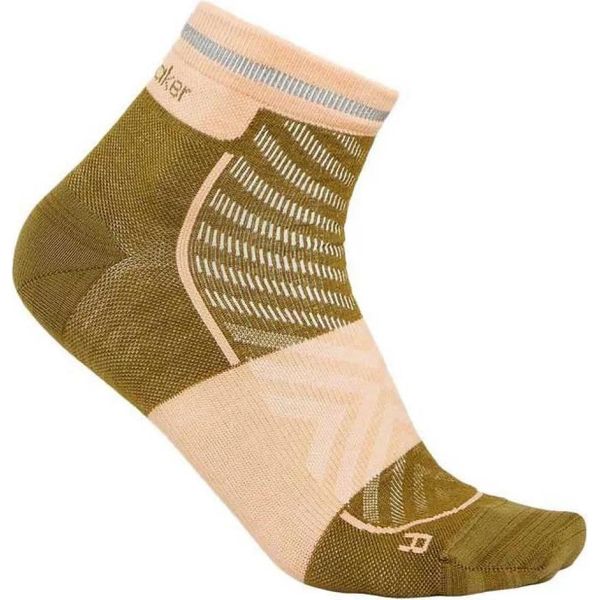 Icebreaker Merino Run+ Ultralight Mini Calzini Verde Eu 35-37 Donna Verde Eu 35-37-image